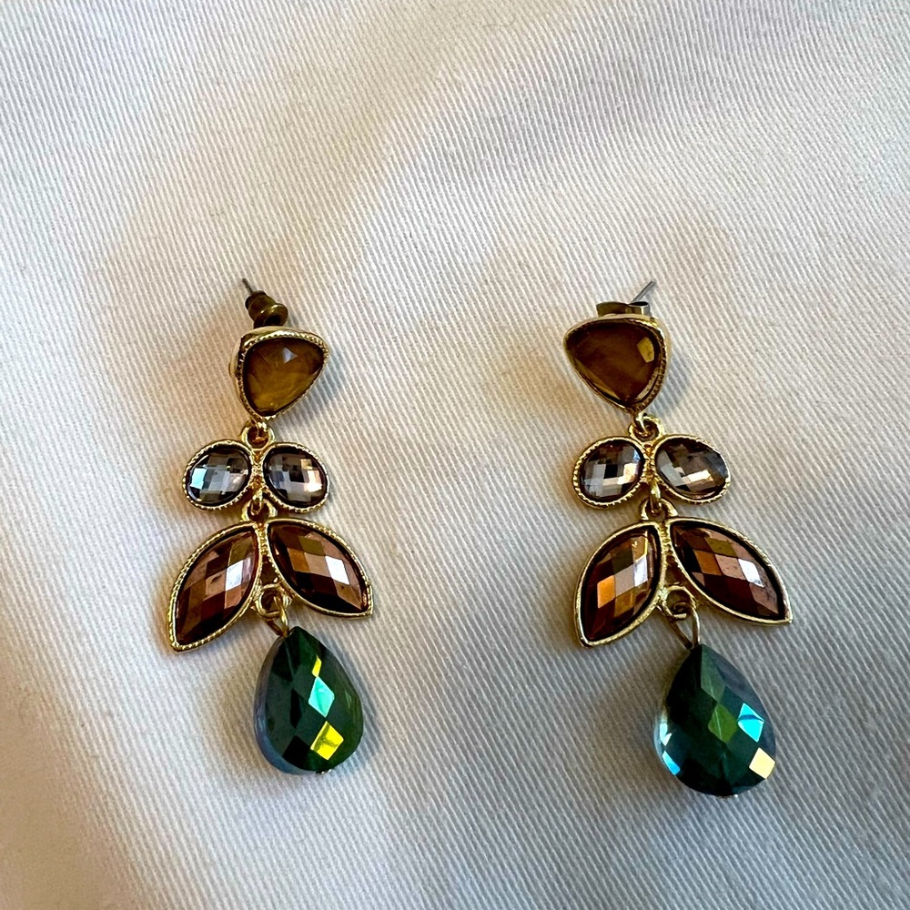 Pretty costume jewelry earrings